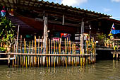 Scenery along the canal leading to Damnoen Saduak Floating Market. 